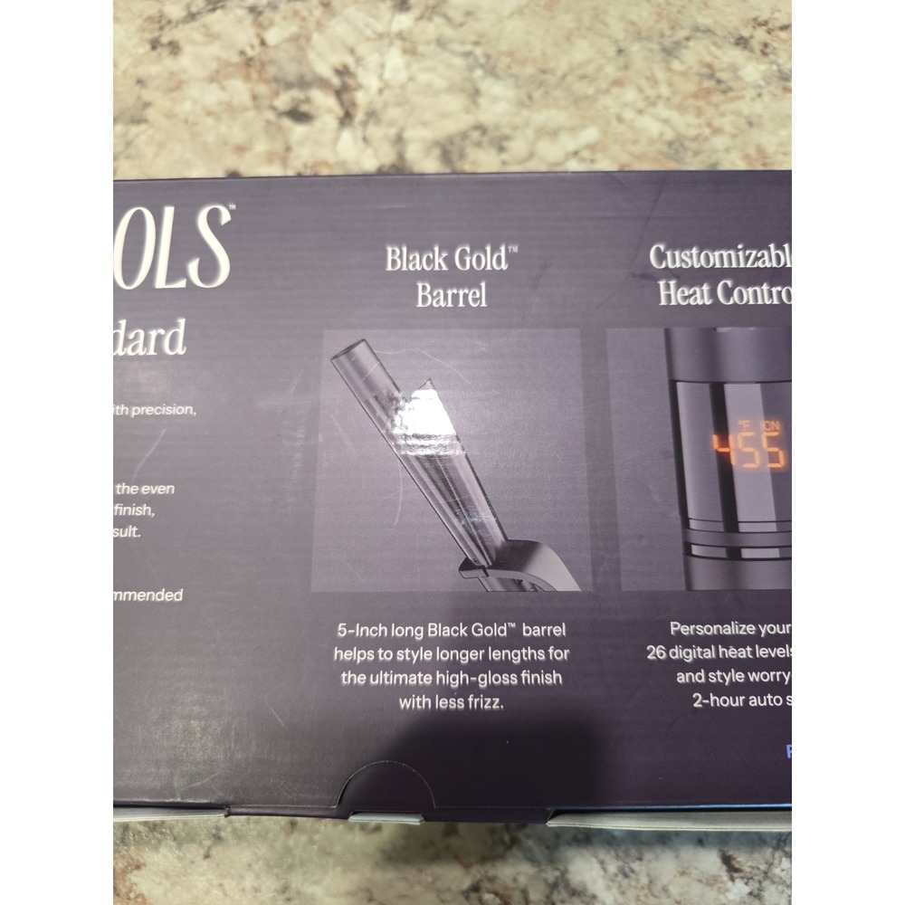 Hot Tools Black Gold Curling Iron 1 Inch Barrel HT1124G1 - Picture 13 of 16